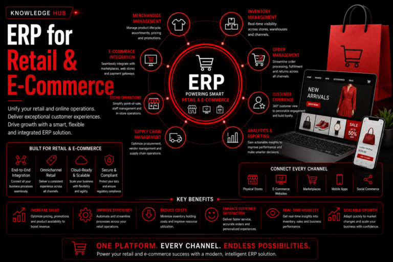 ERP for Retail and E-Commerce Impleway ERP and IT Company